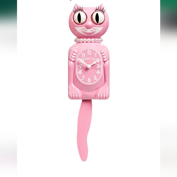 The Original Edition Kitty Cat Klock (Clock) Miss Kitty Cat Limited Edition Pink - Picture 9 of 12